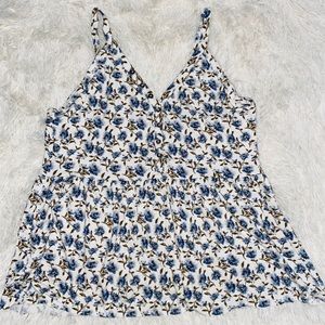 Floral tank top